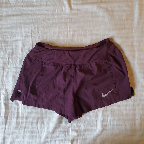 Nike Shorts 25 Nike Maroon Running Shorts Poshmark
